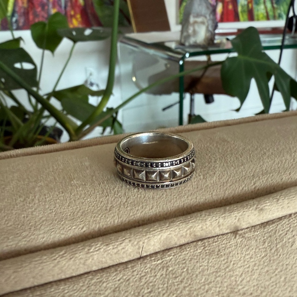 David Yurman Diamond Pyramid Ring